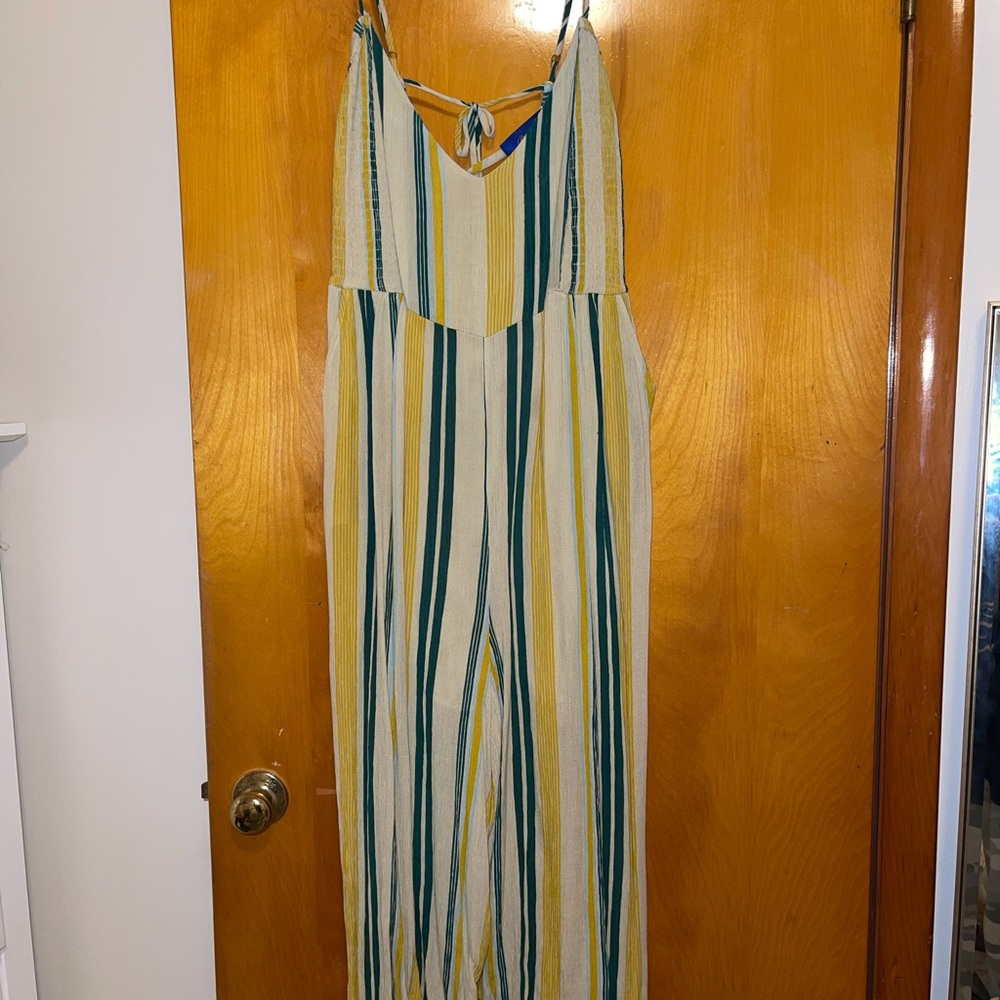 Francescas Striped Jumpsuit
